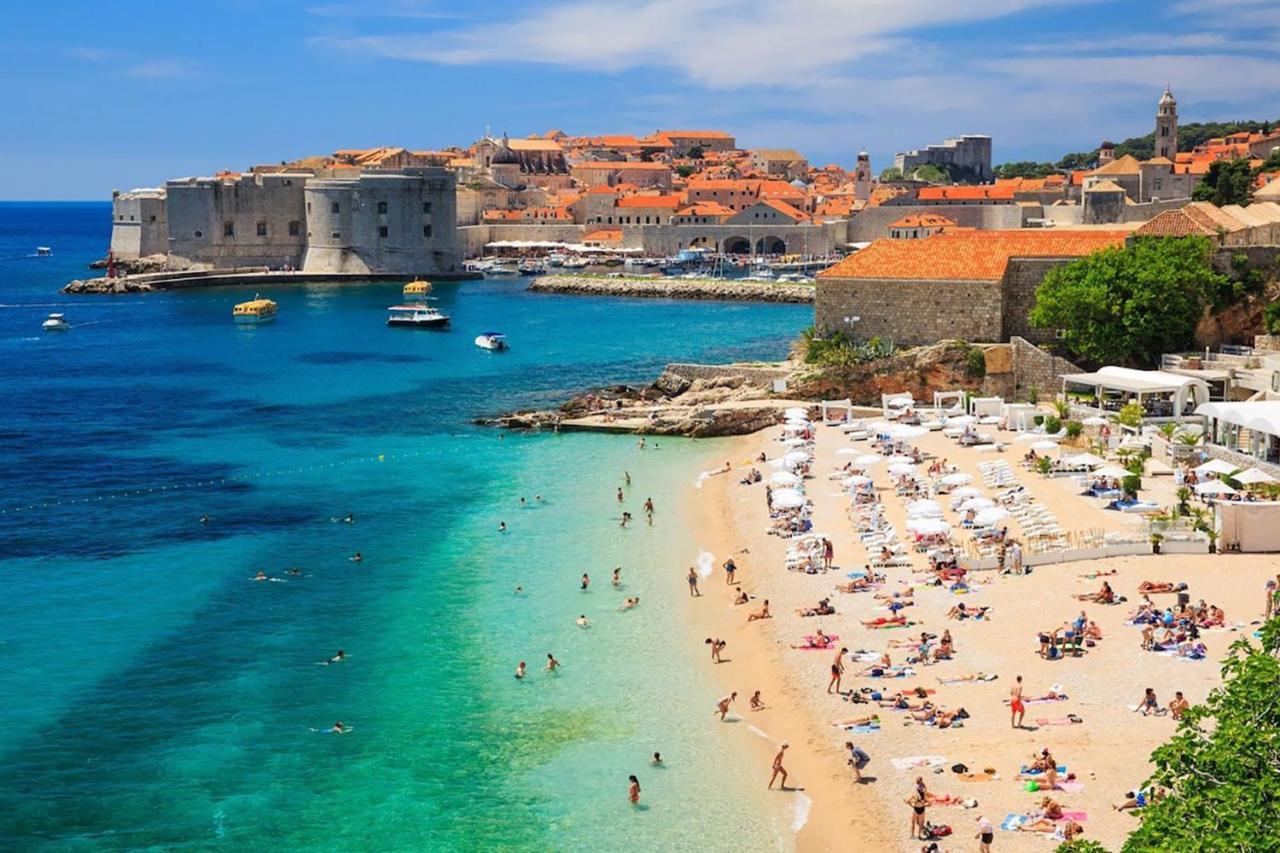 Luxury Bonbon Next To Banje Beach And Old Town, Great Location Dubrovnik Exterior foto